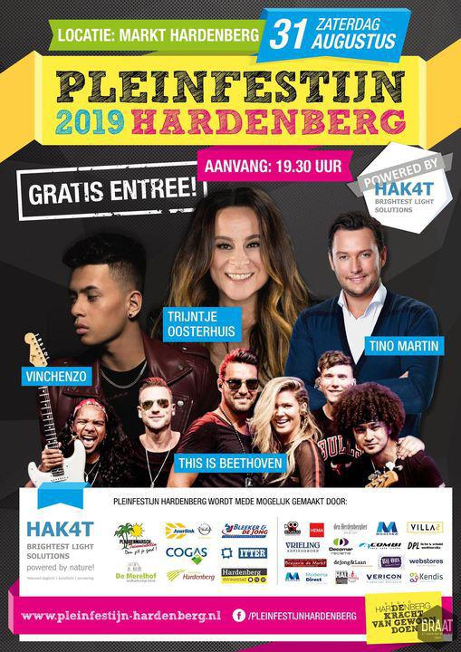 Hak4t Pleinfestijn 2019 Hardenberg poster